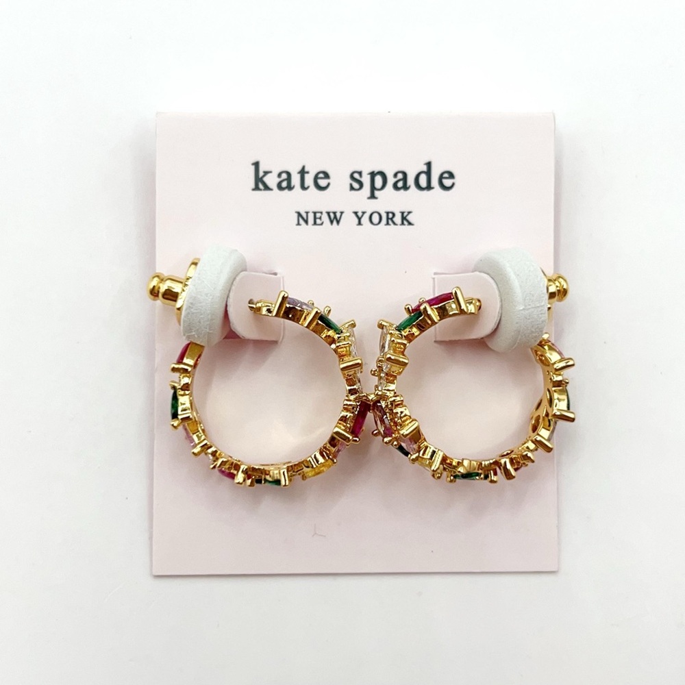 KS127-Kate Spade crystals earrings